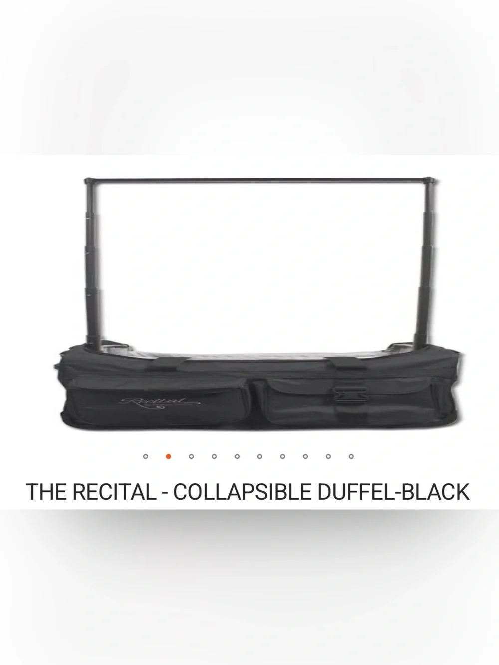 Black recital Lightweight collapsible Dream duffle